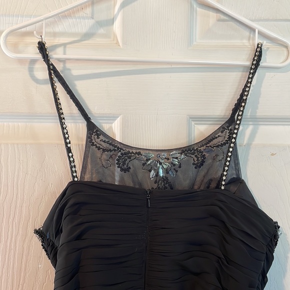 Faby Luxe Couture Size Medium Black Embellished Dress - Picture 8 of 15